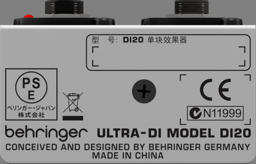 BEHRINGER DI20 фото 5